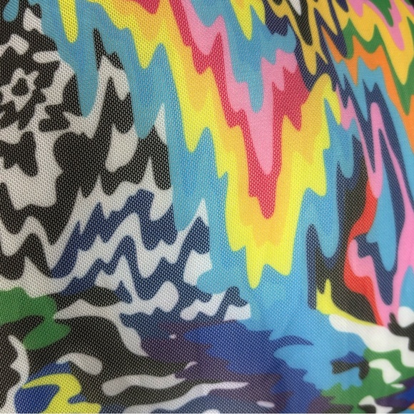 Multicolour mesh top - Picture 8 of 9